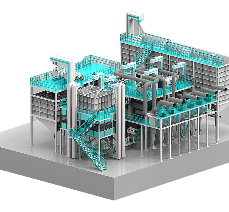 Multi Commodity Cleaning Plant
